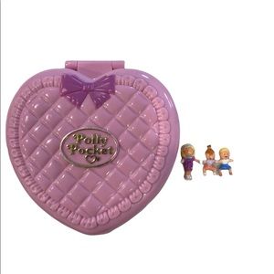 Vintage 1994 Polly Pocket Baby Nursery